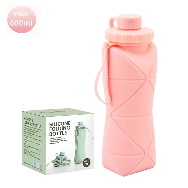 Gourdes öko - Bouteille magique rose